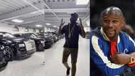 Mayweather shows off expensive garage with Rolls Royce, Ferrari, Lamborghini, claims he has atleast 100 cars