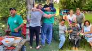 Emotional video captures moment man reunited with his siblings after 20 years, he cries