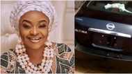 Actress Toyosi Adesanya buys new ride, colleague celebrates her