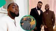 Davido's emotional reaction as friend Tiny's casket is lowered into the grave captures attention