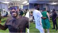 Sickness for where? Julius Agwu rumoured to be on dying bed parties hard at Rita Dominic's wedding in video