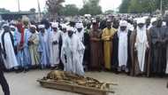 Hawaye sun kwaranya yayinda aka yi jana’izar matar Tafawa Balewa a Bauchi, hoto