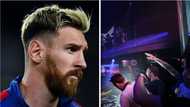 An kuma: An kai wa fitaccen dan wasan Barcelona Lionel Messi hari a wani gidan rawa