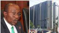 "We won't leave": Protesters storm CBN headquarters, make several demands including Emefiele's sack, arrest