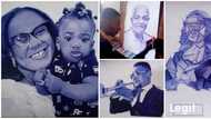 Young Nigerian man who captures beautiful lasting moments and memories with just his pen