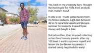 "Standing before Kings": Nigerian man working in US shares his early days story as Okada man