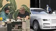 Pete Davidson spotted driving Kim Kardashian’s Rolls-Royce during visit to jewellery store