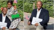 Congratulations pour in for actress Tawa Ajisefini as hubby becomes American citizen