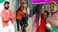 "Davido is the greatest dad": Laide Bakare shares video, pics of her with Sophia Momodu, Imade in UK