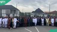 Zargin rusa gidajen 'yan majalisa: Magoya bayan Wike sun fita zanga zanga a Port Harcourt