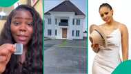 "Not Abuja": Lady finally mentions where Regina Daniels' big mansion is allegedly located