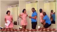 Husband sheds hot tears when he sees wife has paid off his N1.3m debt, videos stir emotional reactions