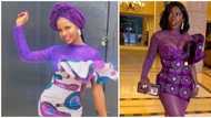 Singer Tiwa Savage's Savyteko asoebi style recreated by beautiful lady