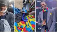 Social media critic Daniel Regha slammed by fashion police over N6k ankara-infused ensemble at event