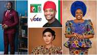 Tonto steps down, Funke loses, Desmond Elliot beats Olumide, 4 more celebrities who partook in 2023 elections