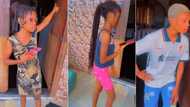 "Who carry my polo?" Hilarious video trends as siblings imitate their elder sister at home