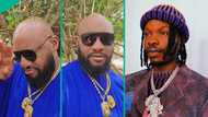 "Naira Marley wetin u put for dis song?" Yul Edochie queries singer, begs for more hits in video