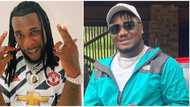 Burna Boy vs CDQ: Disturbing video shows rapper's bloodied face, claims he was attacked by singer's entourage