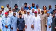 Buhari meets governors, gives them new mandate