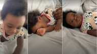"Don't be so rough with my baby": Mum sees husband waking baby from sleep in viral video, she reacts
