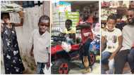 Nigerian man helps strange kids he met on the road, what they have become months later sparks reactions