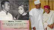 5 decades and still counting - Nigerian couple celebrates 50th wedding anniversary as throwback and present photos go viral