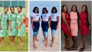 "Huge blessing": 3 beautiful sisters who are triplets grow up together in love, post throw back photos