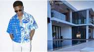 It is simply beautiful: Fans in awe as they get rare full view of Wizkid's classy mansion in Ghana