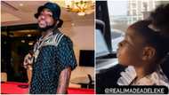 They have to: Davido replies his inquisitive daughter Imade who asked why security men always follow them