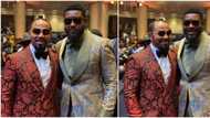 "Y’all ageing backwards": Fans react as Chidi Mokeme links up with Ramsey Nouah, boasts of their looks