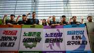 Samsung workers in S. Korea stage first strike: union