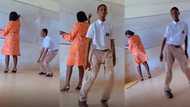 "Which school is this?" Fearless student dances inside class as teacher writes on the board, video emerges