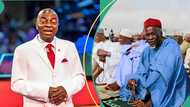 “7-day prayer”: Bishop Oyedepo condemns recent church killings, insecurity in Nigeria, video trends