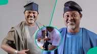Yomi Fash-Lanso spotted sharing bread and bags at APC event, elicits reactions