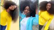 "What do you use?" Nigerian lady flaunts her natural hair online, people beg for her routine