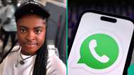 Lady checks her 10-year-old sister’s phone, displays WhatsApp messages she saw, people react