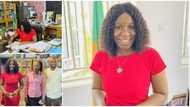 Cute photos as Nigerian lady becomes vice chancellor of her university after bagging perfect CGPA of 5.0