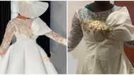 The material no gree stand: Lady left disappointed as tailor delivers poorly-done dress recreation