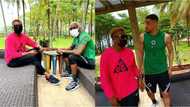 Top Nigerian music act visits Super Eagles camp as Nigeria prepare for AFCON showdown against Benin, Lesotho