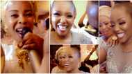 Biola Adebayo’s wedding: Gospel singer Tope Alabi thrills audience with her performance