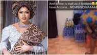 "Forget, Bob na nice person": Video of Bobrisky teasing his middle-aged maid's pronunciation sparks reaction