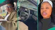 Nigerian lady in disbelief as she acquires first car after relocating to UK: "I can't believe"