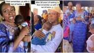 "God remembered us": After 30 years of childlessness, woman gives birth to twins, cute video goes viral
