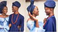Lady gushes over fiance who speaks in tongue, Nigerians divided over what she saw in the young man (photos)