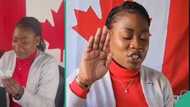After 12 years, Nigerian lady in Canada shares emotional video of cutting old residence card