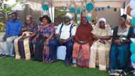 Five wives throw colourful surprise birthday party for their husband; pictures spark reactions