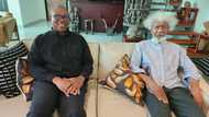 "A father I hold in very high esteem": Peter Obi visits Professor Wole Soyinka, details, photos emerge