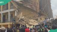 BREAKING: Tragedy as school building collapses on students writing exams in Plateau