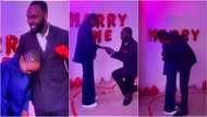 "God abeg": Girl pranks sister, hands her surprise marriage proposal in Lagos, video goes viral