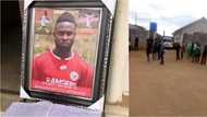 Tears in Lagos as late Nigerian striker is laid to rest (video)